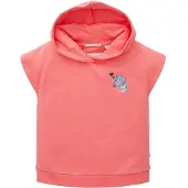 Tom Tailor Moletom Com Capuz Printed Sleeveless Hoody