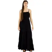 Superdry Vestido Longo Sem Mangas Smocked Cami