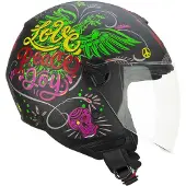 Cgm Capacete Aberto 167s Flo Joy Long Screen