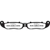 EBC Pastilhas De Freio Sinterizadas Fa-r Series Fa664r
