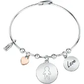 La Petite Story Pulseira Bangle Family S.s Love Heart