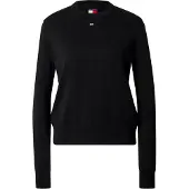 Tommy Hilfiger Pullover 'ESSENTIAL' preto
