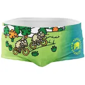 Otso Calção De Banho Boxer Kukuxumusu Bike