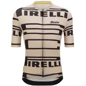Santini Camisola De Ciclismo De Manga Curta Pirelli