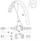 Mavic Aro Dianteiro Crossmax Elite Carbon