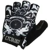 CYCOLOGY Luvas Curtas Velo Tattoo
