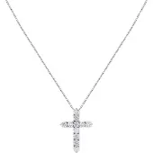 Morellato Collana Argento Croce Tesori Saiw116 — Collana