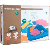 Deqube Conjunto Xl De Areia Mágica 1.5kg
