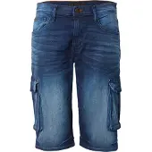 Blend Calças de ganga cargo azul escuro