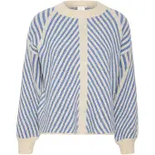 Kaffe Pullover 'Vera' bege / azul céu