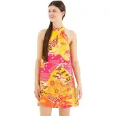 Superdry Vestido Curto Sem Mangas Printed