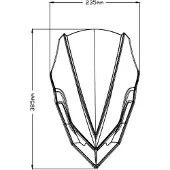 Puig Para-brisa Carenabris New Generation Sport Kawasaki Z900