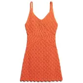 Superdry Vestido Curto Sem Mangas Crochet Cami