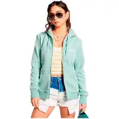 Superdry Moletom Com Fecho Orange Label Classic