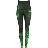 Winshape Calças de desporto 'HWL102' verde claro / verde escuro