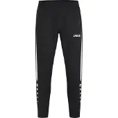 Jako Calças de desporto 'Power' preto / branco