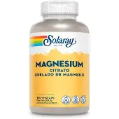 Solaray Citrato De Magnésio 180 Unidades