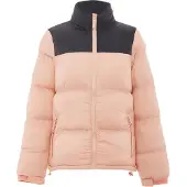 FUMO Casaco de inverno pêssego / preto