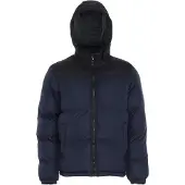 BRAELYN Casaco de inverno azul escuro / preto