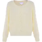 BLONDA Pullover branco lã