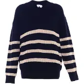 BLONDA Pullover nude / marinho