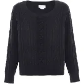 BLONDA Pullover preto