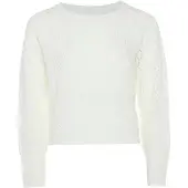 BLONDA Pullover branco lã