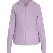 NALLY Casaco de velo roxo claro