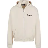 Dropsize Casaco em moletão creme / preto