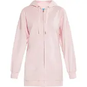 SANIKA Casaco em moletão rosa pastel