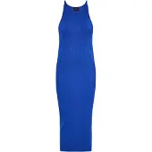 NAEMI Vestido azul cobalto