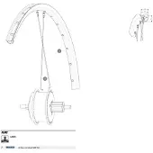 Mavic Aro Traseiro Ebm X35 Mtb