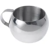 GSI Copo De Café Expresso De Parede Dupla Glacier Aço Inoxidável