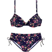 LASCANA Biquíni navy / amarelo / esmeralda / vermelho