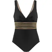 LASCANA Fato de banho amarelo dourado / preto
