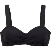 LASCANA Top de biquíni preto