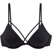 LASCANA Top de biquíni preto