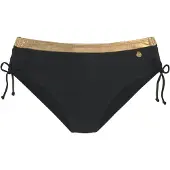 LASCANA Cueca biquíni amarelo dourado / preto