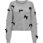 ONLY Pullover acinzentado / preto