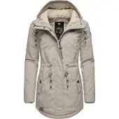 Ragwear Parka de inverno 'Monadis' cinzento claro