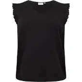 ONLY Carmakoma Blusa 'THYRA' preto
