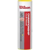 Wilson Petecas De Badminton Championship 77 6 Unidades