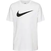 Nike Camisa 'Swoosh' preto / offwhite