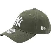 New Era Boné '9TWENTY' cáqui / branco