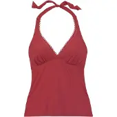 s.Oliver Top de tankini vermelho sangue