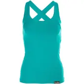 Winshape Top desportivo 'WVR25 ' jade / preto / branco