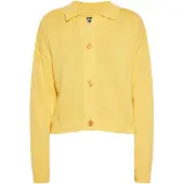 ROCKEASY Casaco de malha amarelo