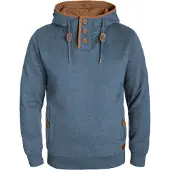 Blend Sweatshirt 'Alexo' azul fumado / castanho