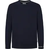 Pepe Jeans para homem. PM702469 Camisola azul-marinho New Andre (S), Casual, Algodão