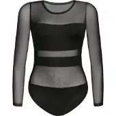 TEYLI Camisa body preto